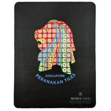 MOUSEPAD 3-IN-1 MICROFIBRE PERANAKAN BLACK