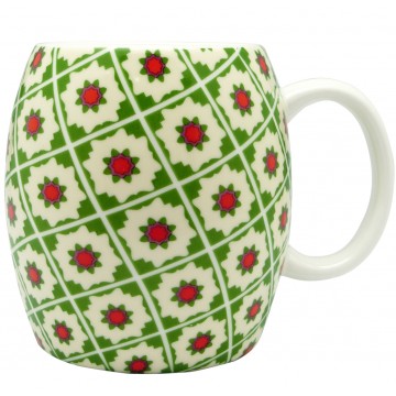 MUG PERANAKAN GREEN (D)