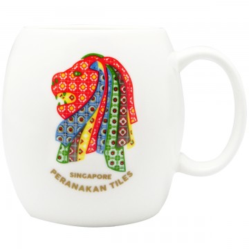 MUG PERANAKAN WHITE