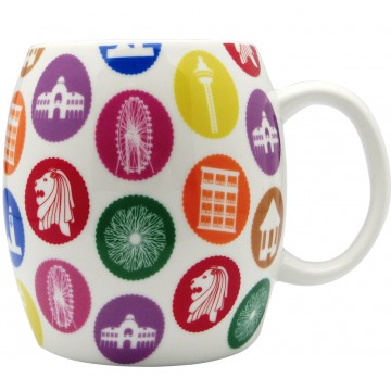 MUG STARBURST MULTI