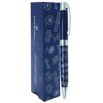 BALLPEN MOTIF BLUE
