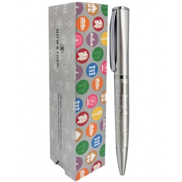 BALLPEN STARBURST SILVER