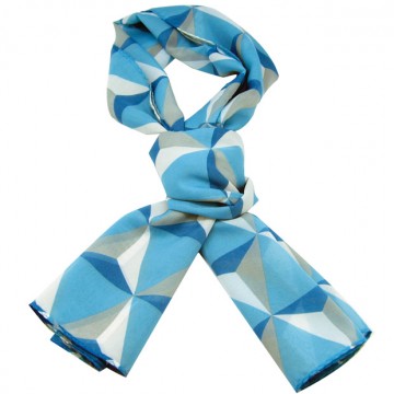SCARF ESPLANADE BLUE